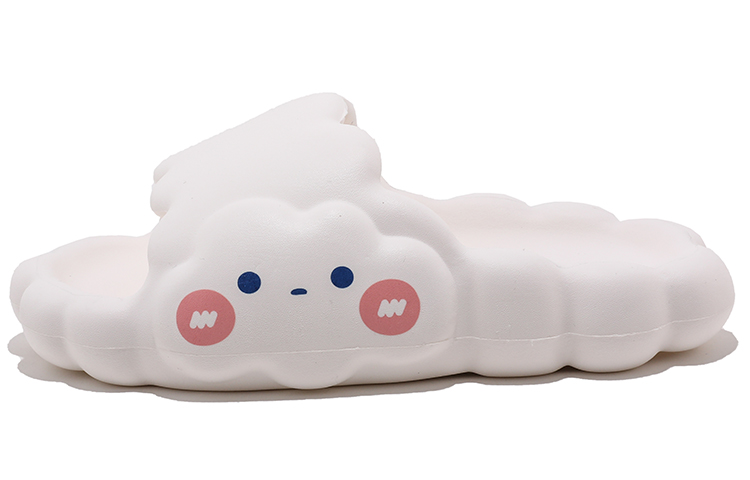 (W) Huanqiu Casual Sport Slippers 'White'