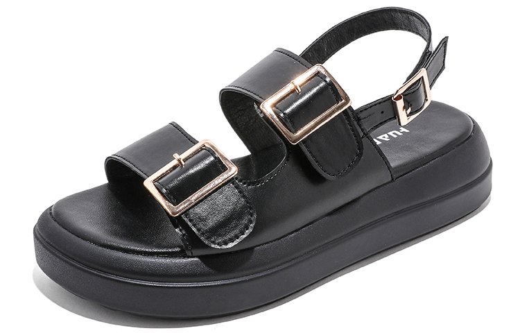(W) Huanqiu Chunky Sandal 'Black' 圖 2