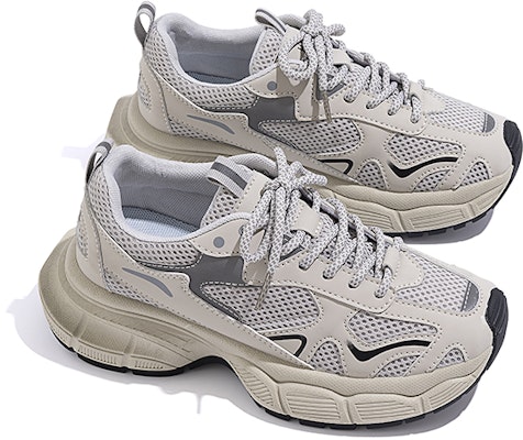 (W) 환구 대드 슈 로우 '그레이 패치워크' (Huanqiu Dad Shoe Low 'Grey Patchwork') ZHQ5611H Shop (W) 환구 대드 슈 로우 '그레이 패치워크' (Huanqiu Dad Shoe Low 'Grey Patchwork') ZHQ5611H