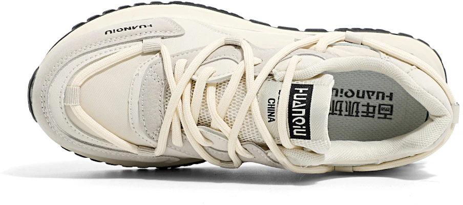 (W) Huanqiu Dad Shoe Mid 'Beige' Zapatillas Retro Beige YW-222002 Purchase (W) Huanqiu Dad Shoe Mid 'Beige' Zapatillas Retro Beige YW-222002