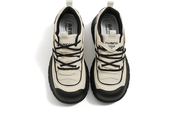 (W) 环球老爹鞋‘米黑色’ YW-235012 Order (W) 环球老爹鞋‘米黑色’ YW-235012