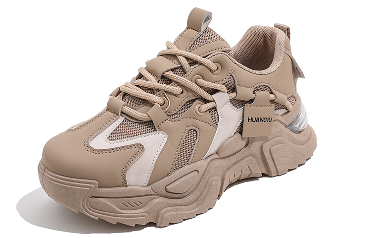 (W) Huanqiu Dad Shoes 'Deep Brown Patchwork' 圖 2