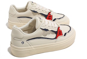 (W) Huanqiu Fashion 'Beige Powder Blue' Coklat Biru Muda H20796-1 Shop (W) Huanqiu Fashion 'Beige Powder Blue' Coklat Biru Muda H20796-1