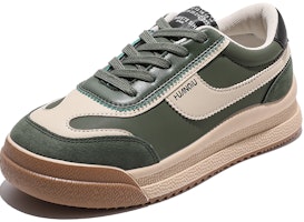 (W) 環球カジュアルワッフル (グリーン) HQY-YH0103G Order (W) 環球カジュアルワッフル (グリーン) HQY-YH0103G