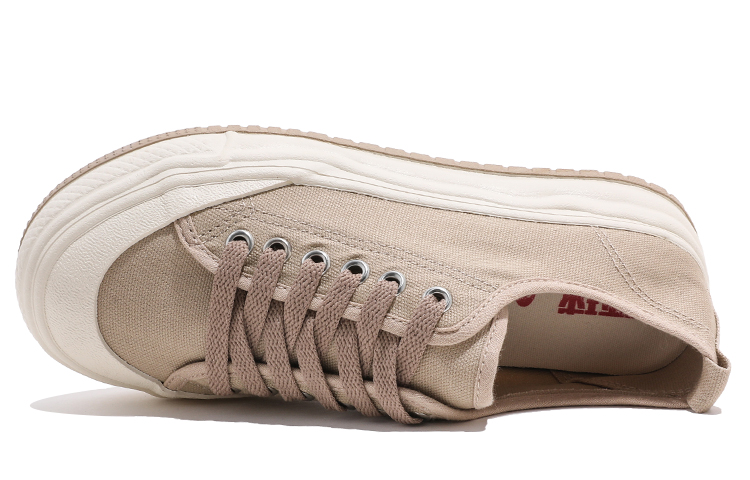 Lookbook (W) Sneaker Kasual Fashion Huanqiu 'Khaki' S6899KQ