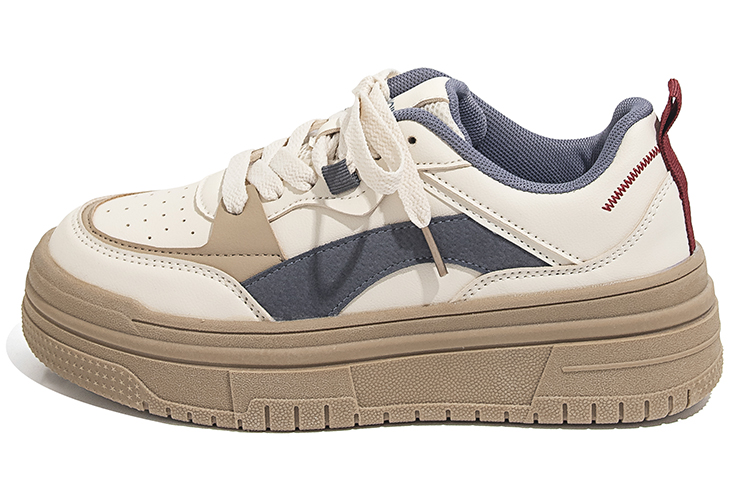 (Women) Huanqiu Fashion Low-Top 'Beige Deep Blue' HH22129MSL