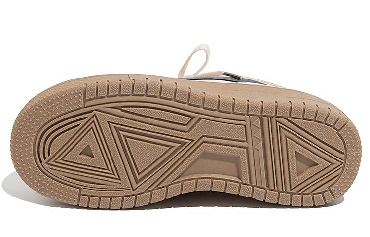 Purchase 環球 HUANQIU 時尚百搭休閒 耐磨防滑 低幫 板鞋 女款 米深藍