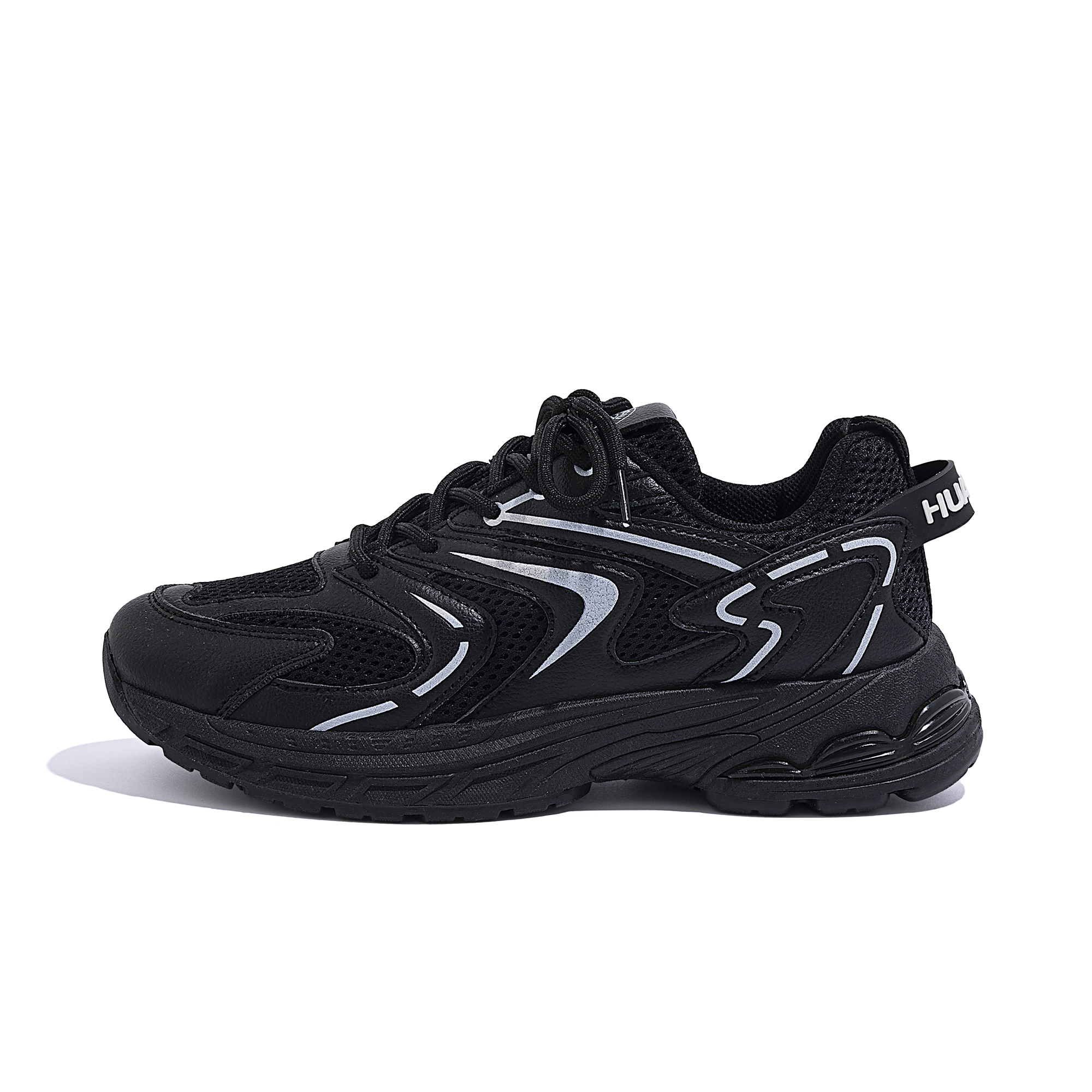 (Women) Huanqiu Fashion Low-Top 'Breathable Black' ZHQ1052