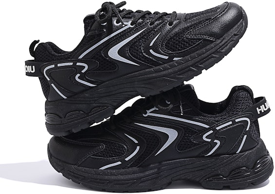 (W) 環球ファッション 通気性抜群ローカット黒 ZHQ1052 Lookbook (W) 環球ファッション 通気性抜群ローカット黒 ZHQ1052