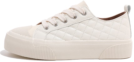 (Women) Huanqiu Fashion Low 'Diamond Quilted Biscuit' H20726 (Women) Huanqiu Fashion Low 'Diamond Quilted Biscuit' H20726