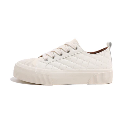 (W) Huanqiu Fashion Low 'Diamond Quilted Biscuit'