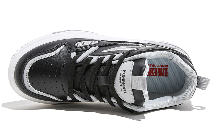 (W) Huanqiu Fashion Sneakers 'Black Casual' 圖 4