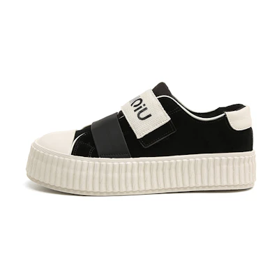 (W) Huanqiu Flat 'Faux Suede Black CMFT'