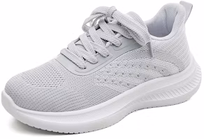 (Women) Huanqiu Grey Low-Top Casual Fashion Durable Sneakers LDZ-J97H (Women) Huanqiu Grey Low-Top Casual Fashion Durable Sneakers LDZ-J97H