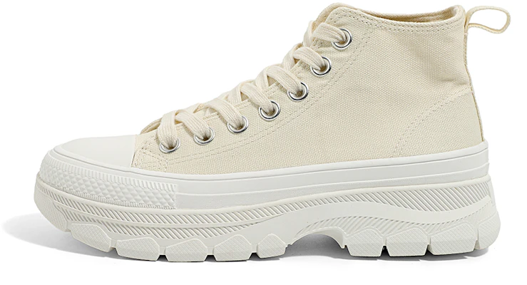 (Women) Huanqiu High-Top Canvas 'Beige' YW-231115-1 Buy (Women) Huanqiu High-Top Canvas 'Beige' YW-231115-1