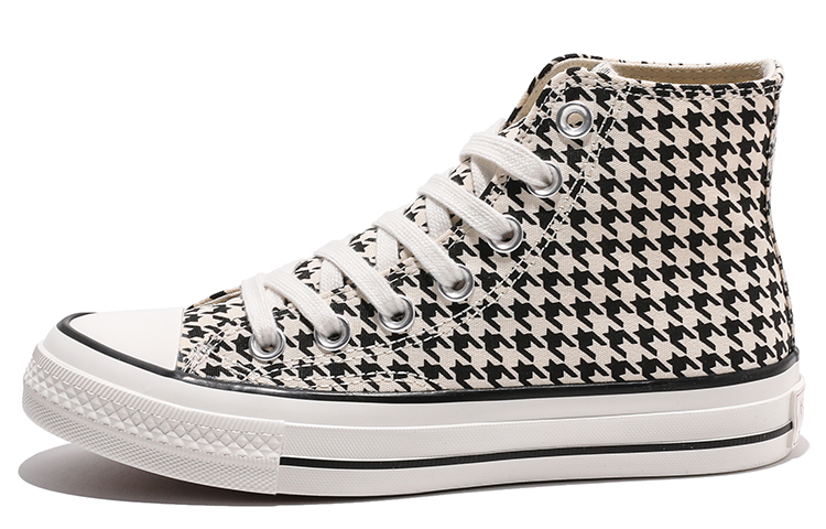 Buy (W) 환구 하이탑 캔버스 베이지 블랙 N9120QN