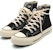 (W) Huanqiu High-Top Canvas 'Hitam dan Putih' S6300B