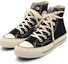 Shop (W) Huanqiu High-Top Canvas 'Hitam dan Putih' S6300B
