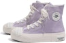 Lookbook (Women) Huanqiu High-Top Canvas 'Purple' ZHQ-XA053V