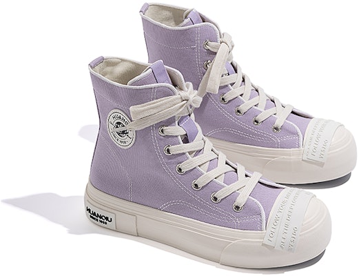 (W) Huanqiu Zapatillas Altas de Lona 'Púrpura' ZHQ-XA053V Shop (W) Huanqiu Zapatillas Altas de Lona 'Púrpura' ZHQ-XA053V