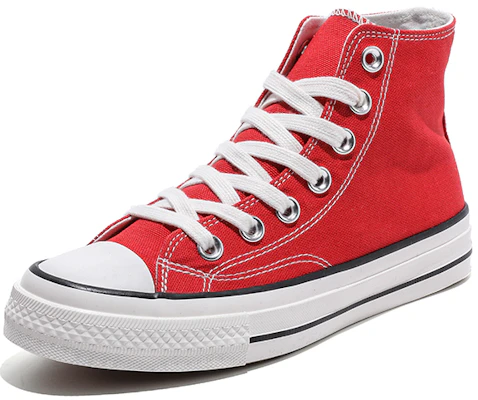 (W) Huanqiu High-Top Canvas 'Rojo Sólido' N9120UR Order (W) Huanqiu High-Top Canvas 'Rojo Sólido' N9120UR