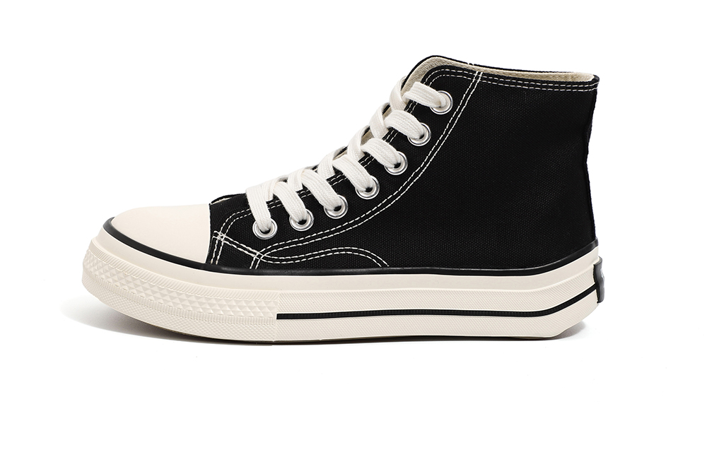 (W) Huanqiu High Top Canvas 'Black'