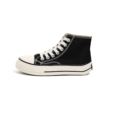 (W) Huanqiu High Top Canvas 'Black'