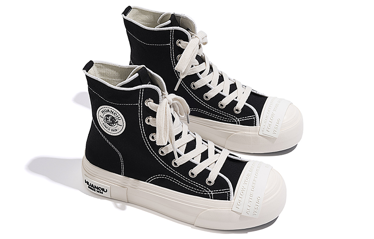 (W) Huanqiu High Top Canvas 'Black' 圖 4