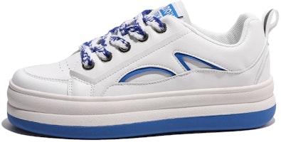 (Women) Huanqiu Leather Platform 'Fashion Sneaker' CH2015 (Women) Huanqiu Leather Platform 'Fashion Sneaker' CH2015