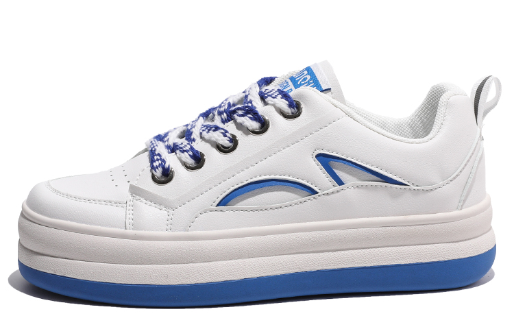 (Women) Huanqiu Leather Platform 'Fashion Sneaker' CH2015