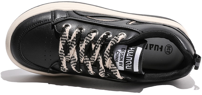 (Women) Huanqiu Leather Platform 'Fashion Sneaker' CH2015 6