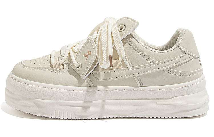 (W) Huanqiu Low-Top 'Beige'