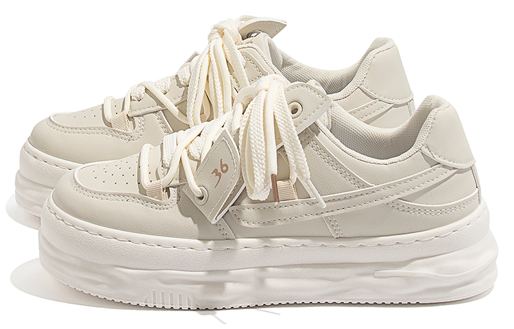 (W) Huanqiu Low-Top 'Beige' 圖 2