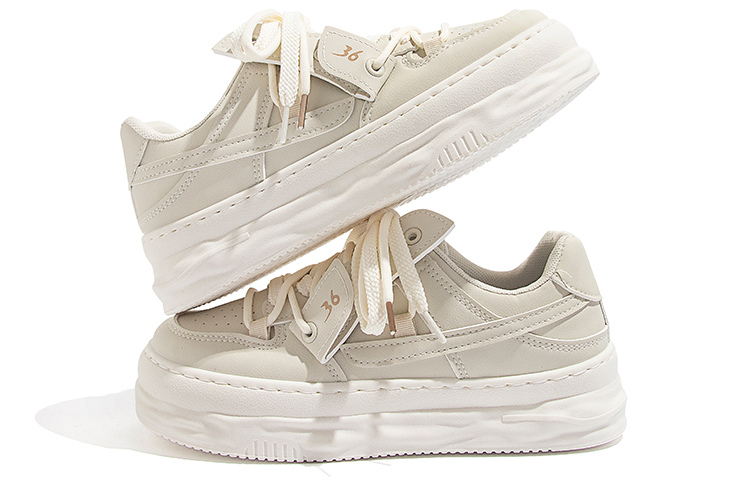 (W) Huanqiu Low-Top 'Beige' 圖 3