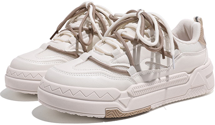 (Women) Huanqiu Low-Top 'Beige Brown' HQ-HWCG1291-1MZ Lookbook (Women) Huanqiu Low-Top 'Beige Brown' HQ-HWCG1291-1MZ