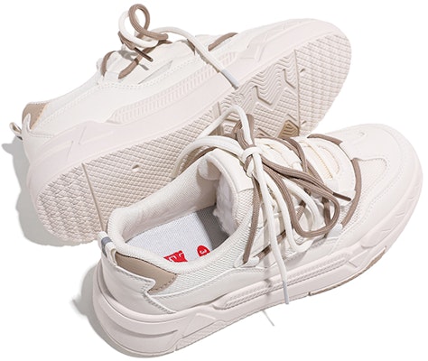 (Women) Huanqiu Low-Top 'Beige Brown' HQ-HWCG1291-1MZ Purchase (Women) Huanqiu Low-Top 'Beige Brown' HQ-HWCG1291-1MZ