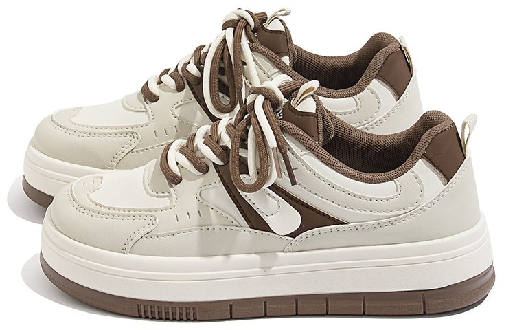 Order (W) 环球低帮 '米色棕色' ZHQ3081MZ