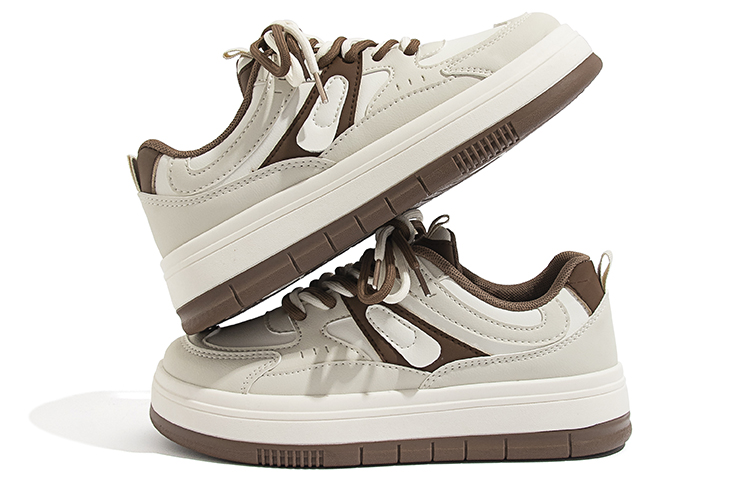 Lookbook (W) 环球低帮 '米色棕色' ZHQ3081MZ