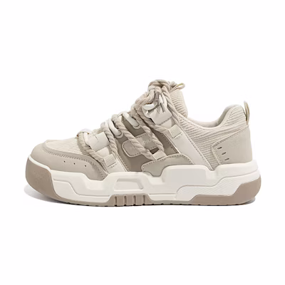 (W) Huanqiu Low-Top 'Beige Brown'
