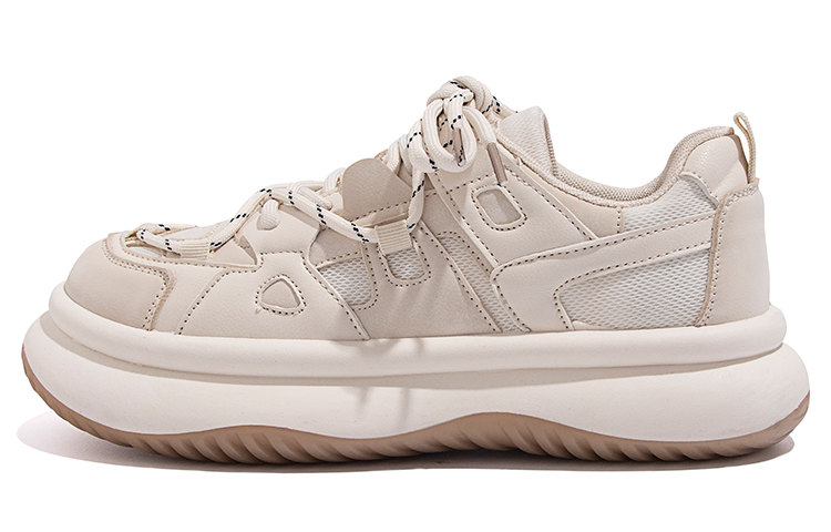 (Women) Huanqiu Low-Top 'Beige Casual' ZHQ5137M