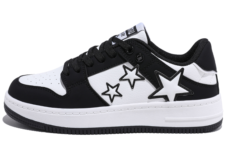 (W) Huanqiu Low-Top 'Black and White'