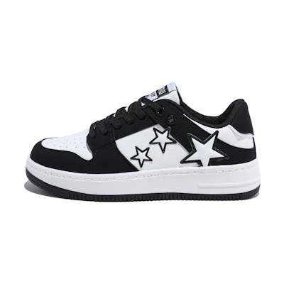 (W) Huanqiu Low-Top 'Black and White'