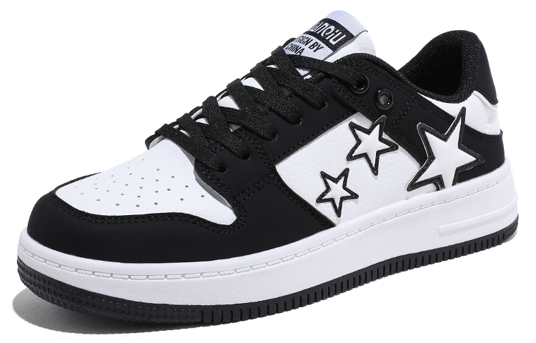 (W) Huanqiu Low-Top 'Black and White' 圖 2