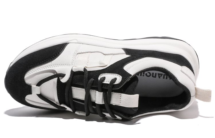 (W) Huanqiu Low-Top 'Black and White Colorblock' 圖 3