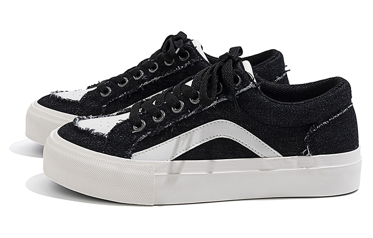 (W) Huanqiu Low-Top 'Black Splice' 圖 3