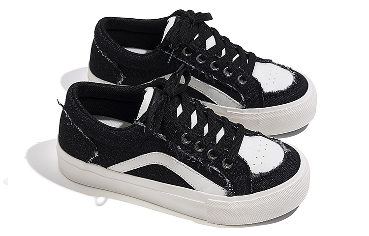 (W) Huanqiu Low-Top 'Black Splice' 圖 4