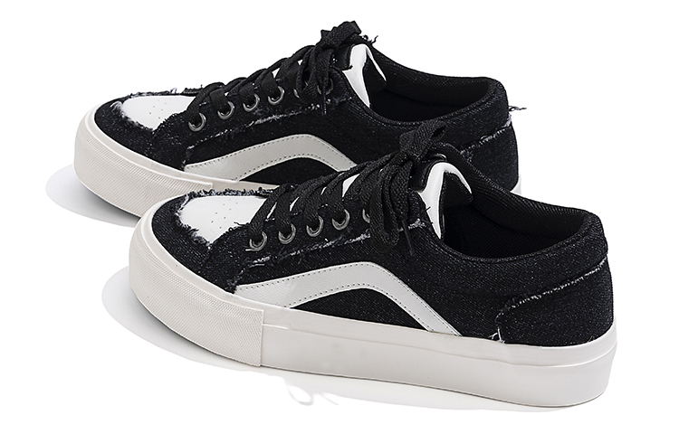 (W) Huanqiu Low-Top 'Black Splice' 圖 5