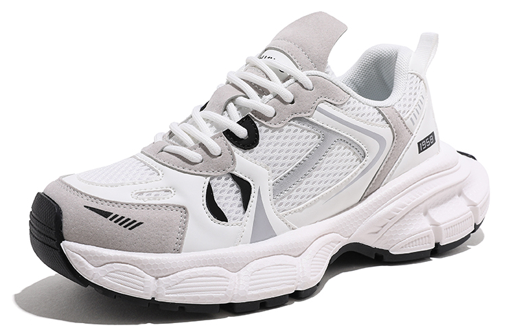 (W) Huanqiu Low-Top 'Black White Daddy Shoes' 圖 2