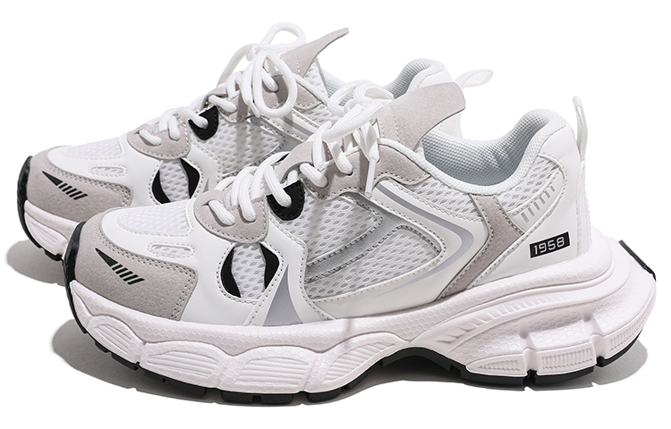 (W) Huanqiu Low-Top 'Black White Daddy Shoes' 圖 3