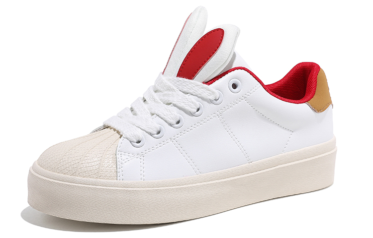 (W) Huanqiu Low-top 'Fashion Match White Red' 圖 2